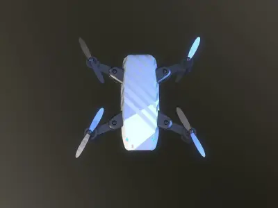 drone 3D model 36