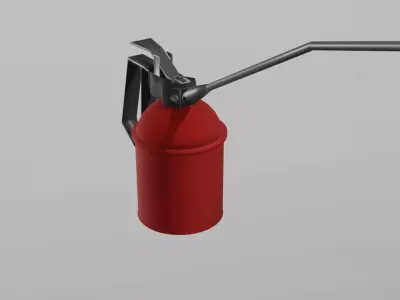 Oil can Free 3D model purchase