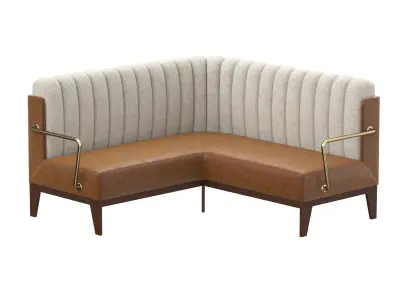 Banquette Leather 3D model