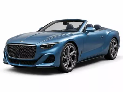Bentley Mulliner Batur Convertible Highly Detailed  3D model