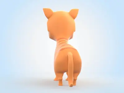 Cartoon Cat 3D model