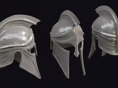 Iron Helmet 5 HP 3D print model