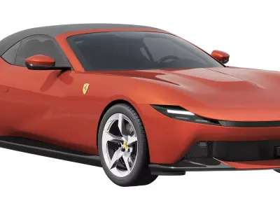Ferrari Amalfi Spider 2027 3D model