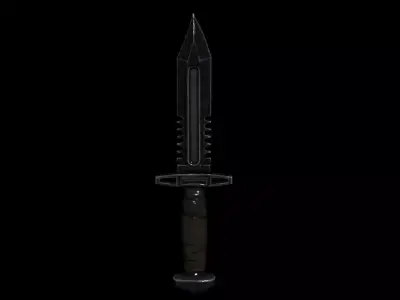 Kombat Knife 3d 3D model