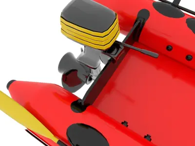 Motor Zodiac 3D model