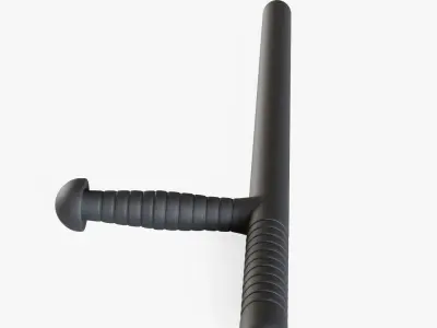 Police Baton Low-poly 3D model buy