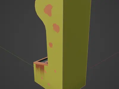 game machine 3D model