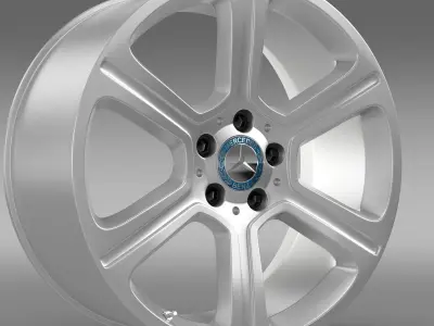 Mercedes Benz C 300 Exclusive line  rim 3D model