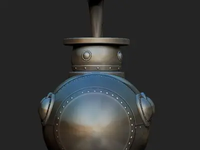 Submarine 3D model 3