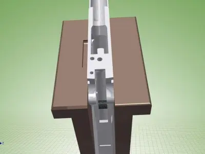 1911 GM Receiver Clamp Jaw Free 3D model