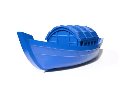Japanese Ship 3D print model