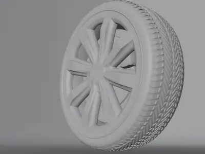 Car rim Free 3D model by Krishnan-Arumugam from CGTrader
