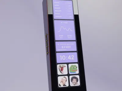 Modular Control Station 3D Models - Customizable Modules 3D model