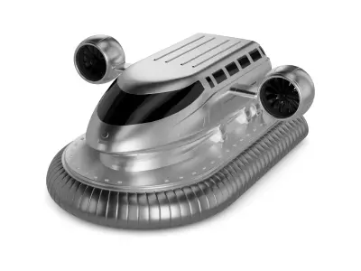 Hovercraft 3D model by dirq3d from CGTrader