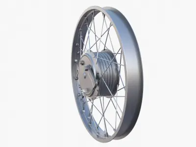Moped rim 3D model