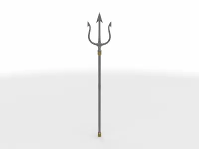 Pole weapon 01  3D model