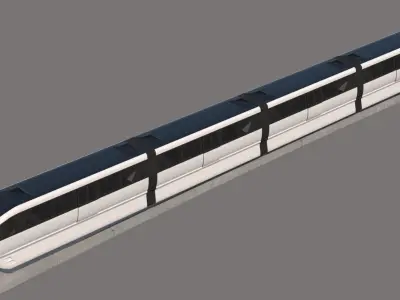 Monorail 2 3D model