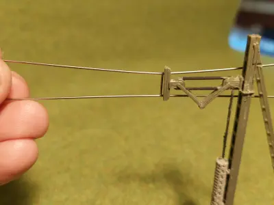 Catenery Tension Pole End Type A 1-87 FDM 3D print model