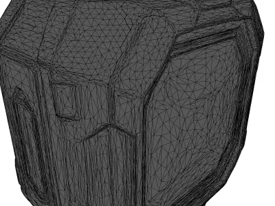 Futuristic Motion Tracker 3D Model 3D model