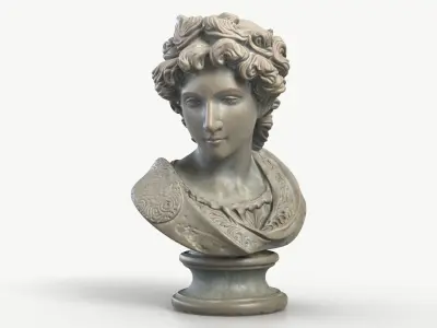 Classical Bust 007 3D model