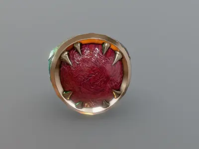  Golden Ring 3D model purchase