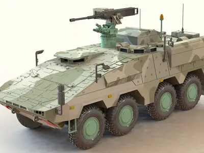 GTK Boxer 8x8 3D print model
