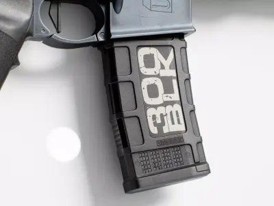 PMAG 30 AR 300 BLK Gen M3 Low-poly 3D model