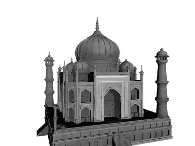 Taj Mahal 3D Printable Model 3D print model