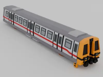 Metro Cammell EMUs Train Model for 3D printing 3D print model