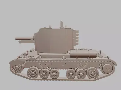 Bishop Self Propelled Gun 3D Printable  3D print model