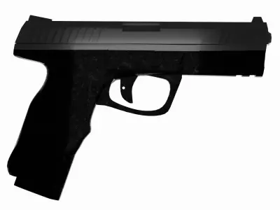weapon pack 10 in 1  Low-poly 3D model