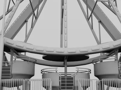 Ferris Wheel 3D model purchase