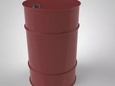 Baril oil barrel Free 3D model