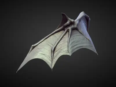 WING33 high poly sculpt 3D model