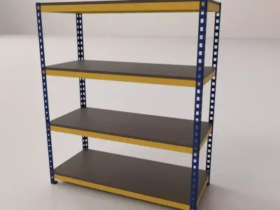 Industrial Rack 3D model order