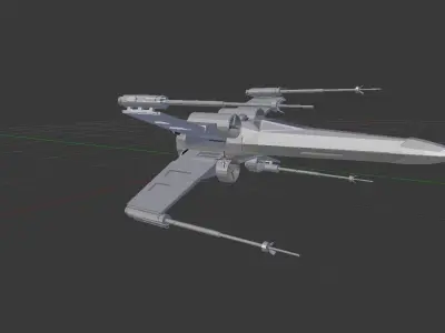 StarWars X wing 3D model