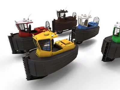 Sidewinder Boats 3D model