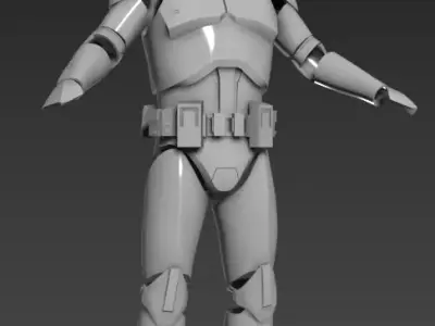Phase 2 Clone Trooper One12 scale armor 3D Files 3D print model