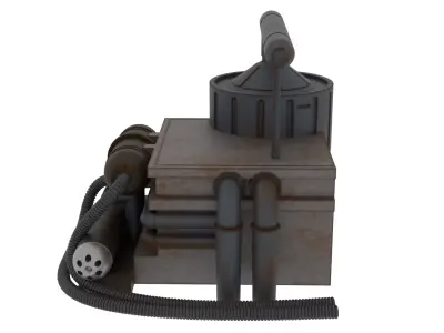 Echo Base Heating Unit 1-12 scale Blackseries 3D print model