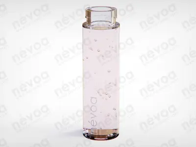 Vial Series - Cream pump CP-SO-01 - 2-5 ml 3D model