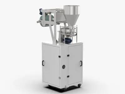 Vertical Packaging Machine 3D model