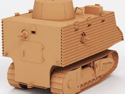 Bob Semple tank 3D print model