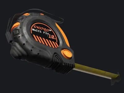 Roulette DniproM Low-poly 3D model