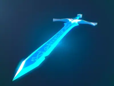 Sword that glows 3D model