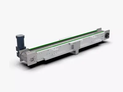Three-dimensional chain conveyor 3D model