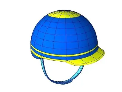 BABY HELMET 3d Model 3D model