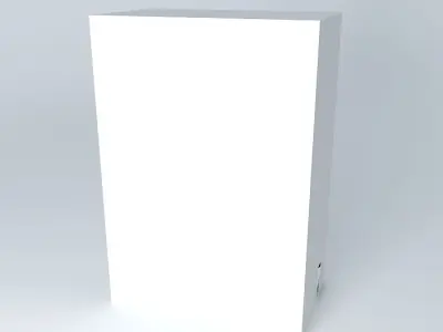 Low cabinet with door Free 3D model