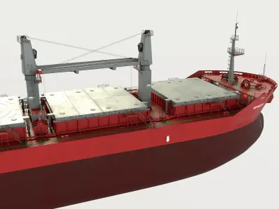 Bulk carrier  3D model