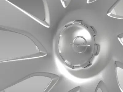 Opel Vivaro Van rim 2015 3D model