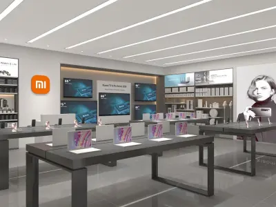 Xiaomi Store 3D model